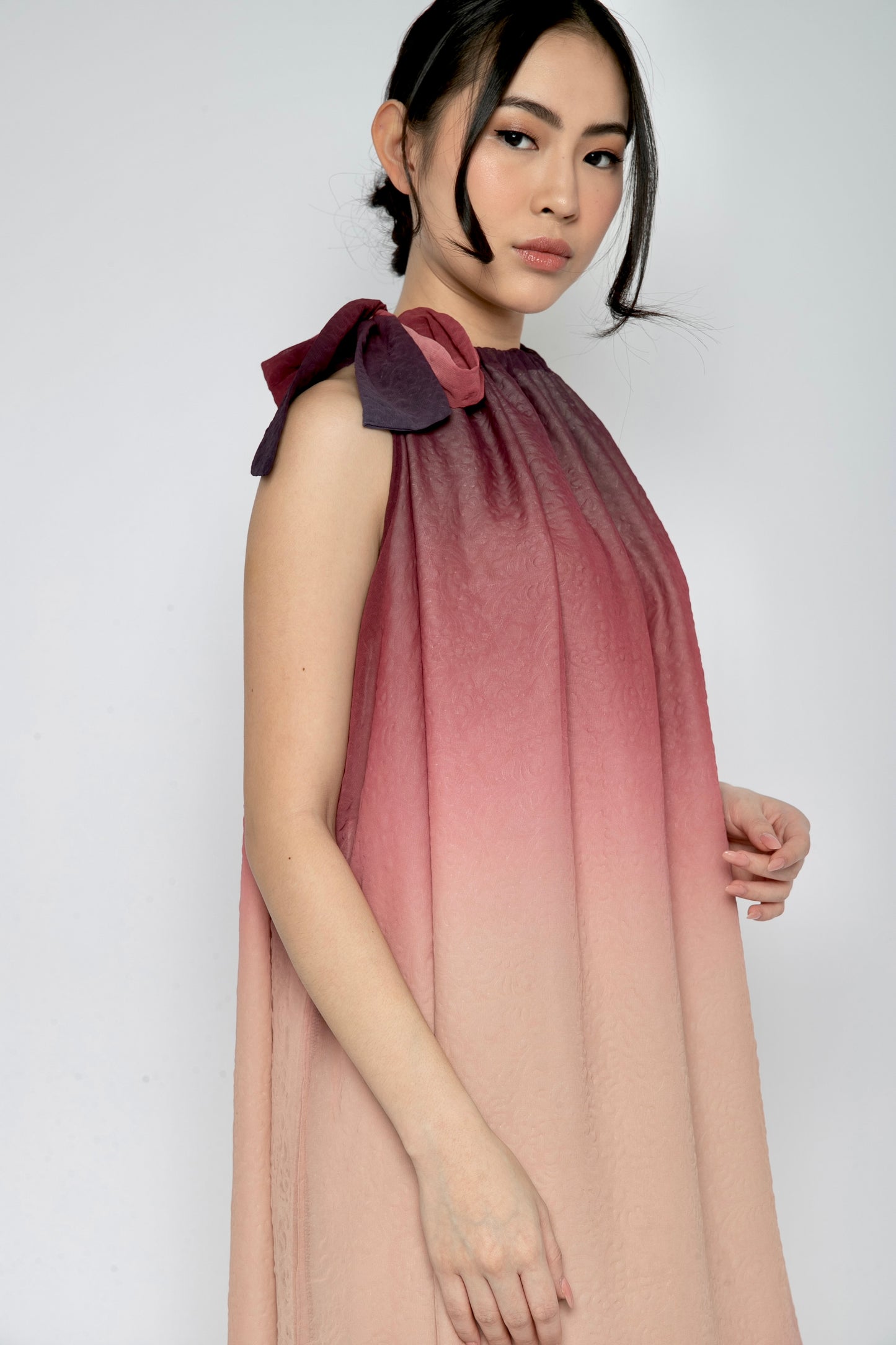 Dawn Halter Dress in Twilight