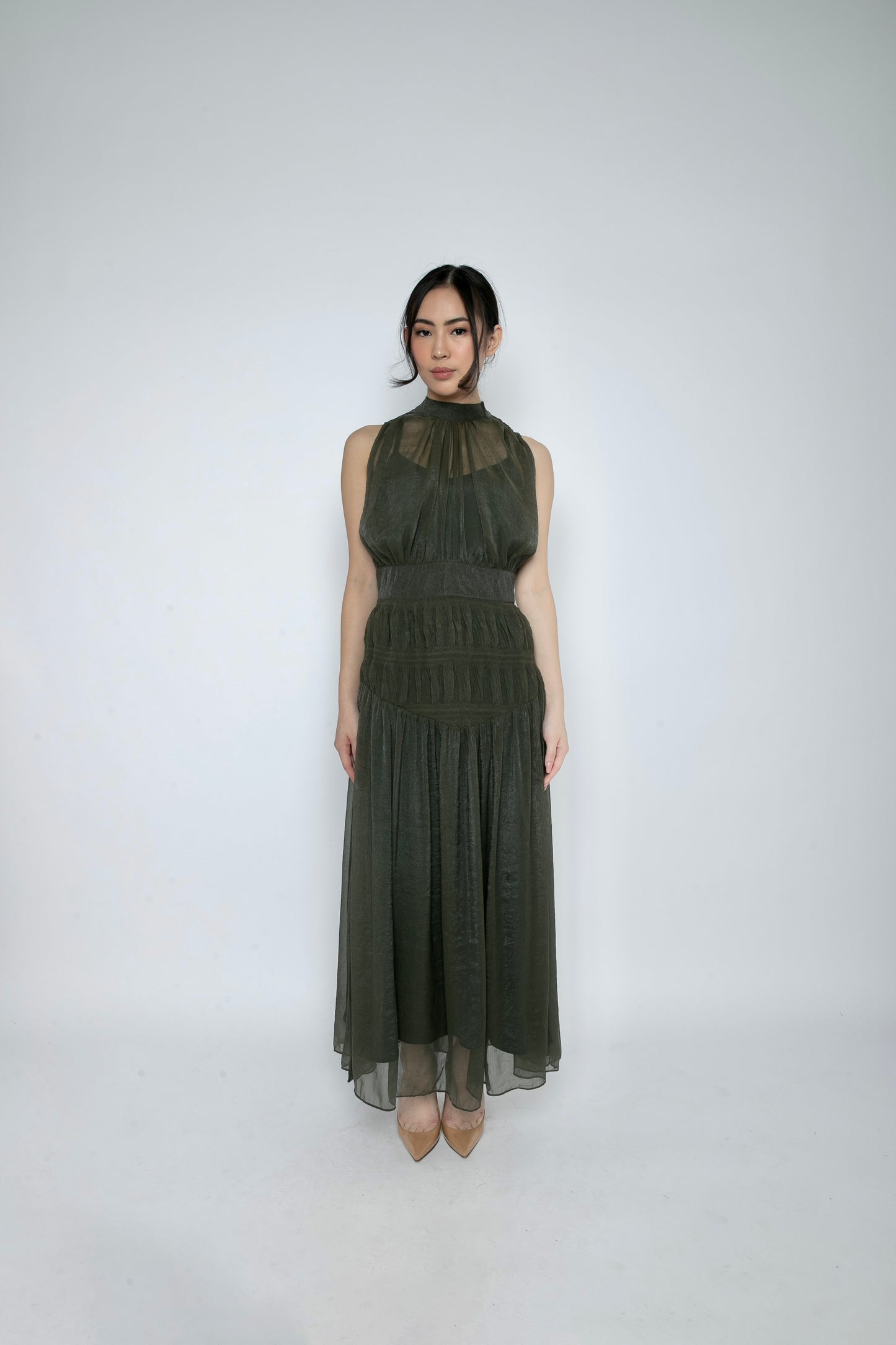 Meadow Dress in Forest