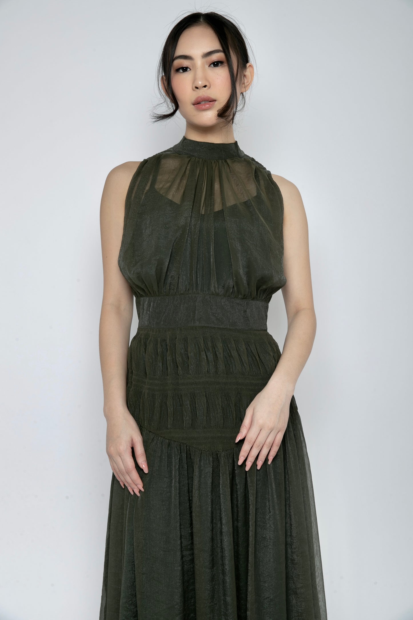 Meadow Dress in Forest