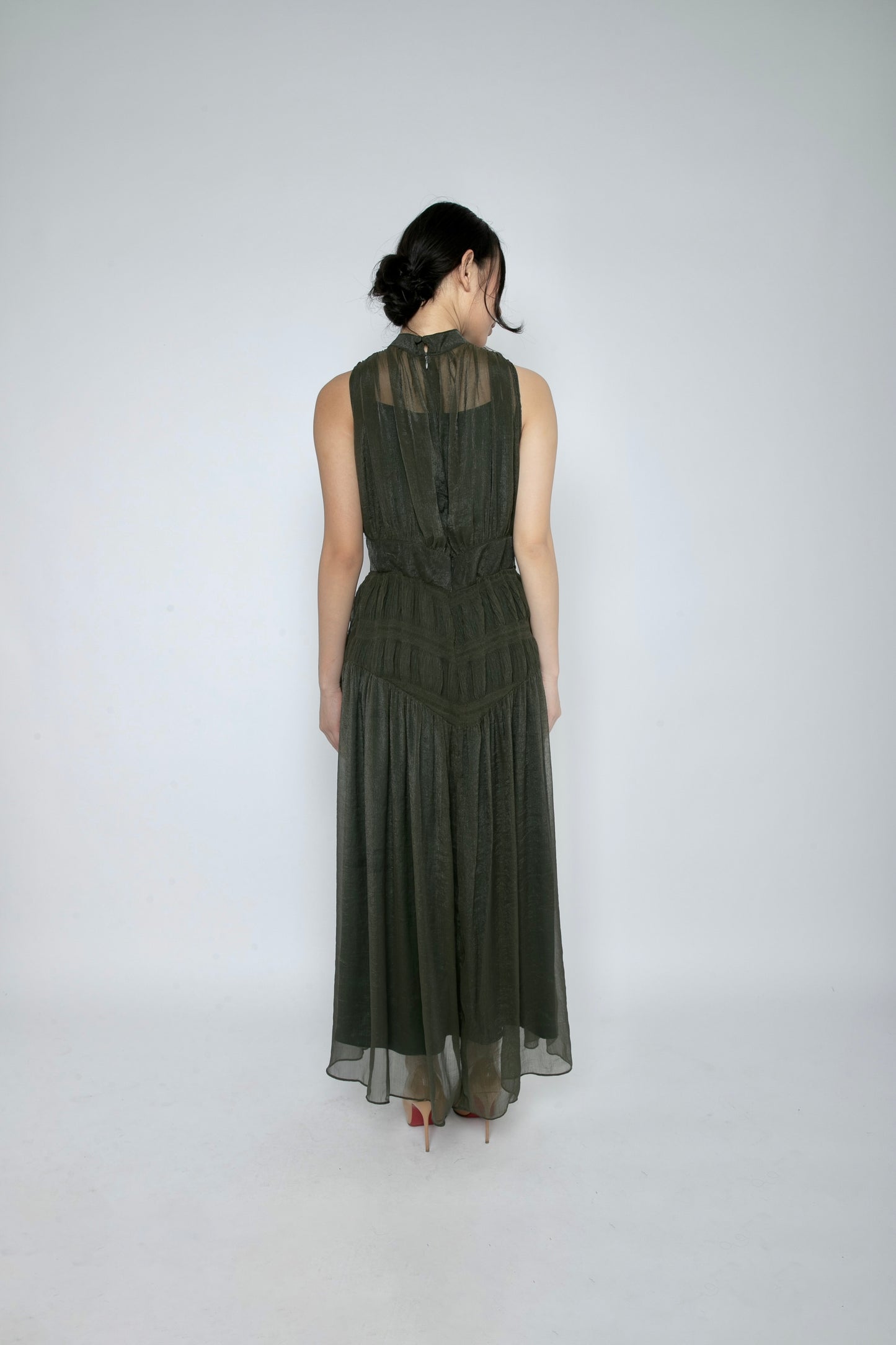 Meadow Dress in Forest