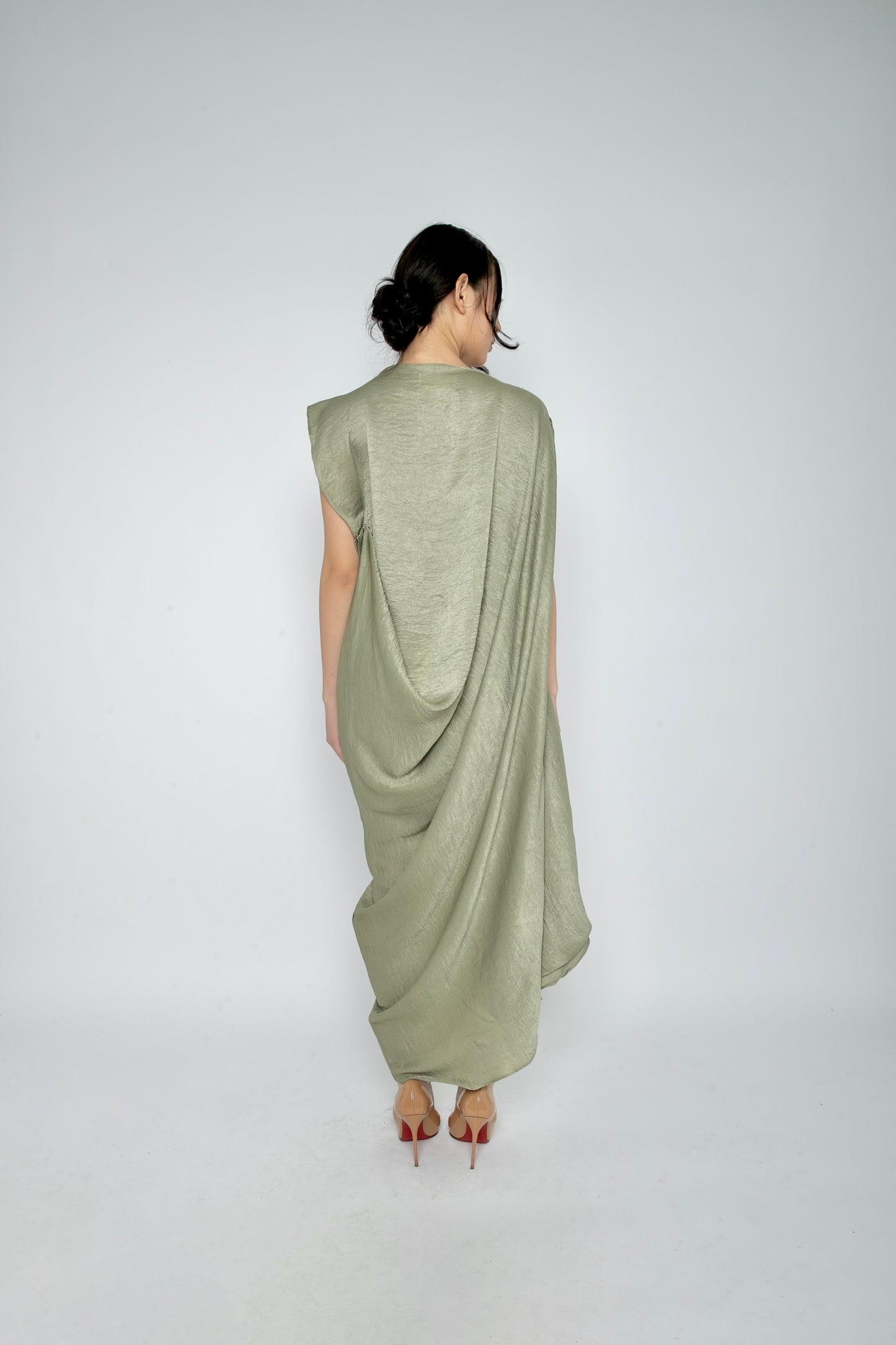 Selene Dress in Sage