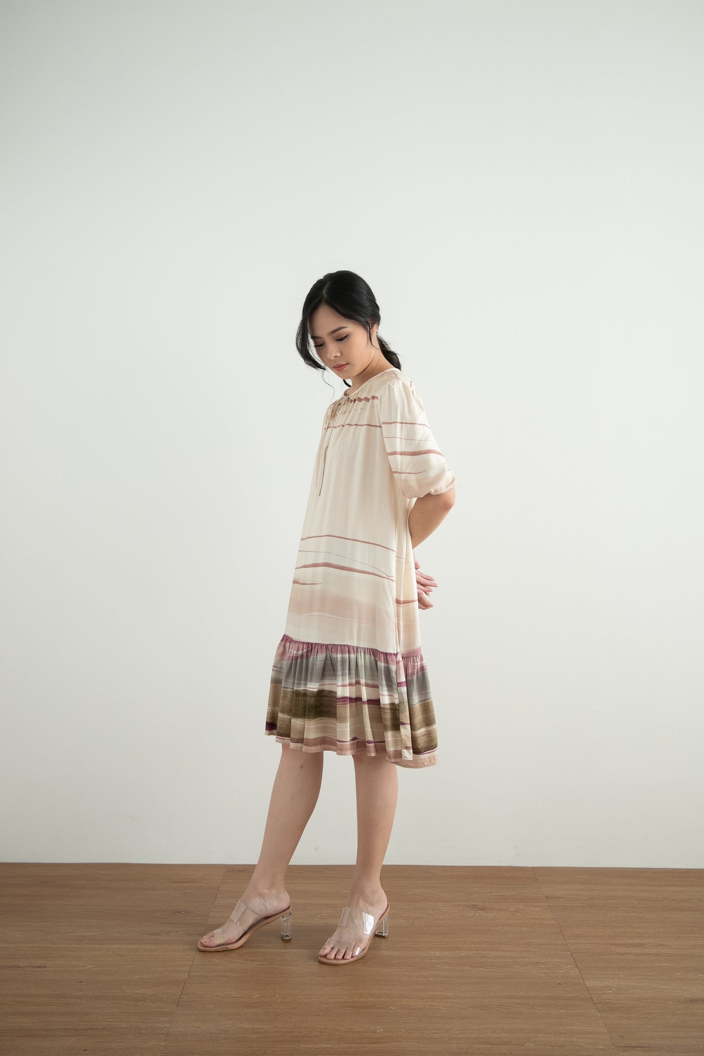 Ainsley Dress in Caramel