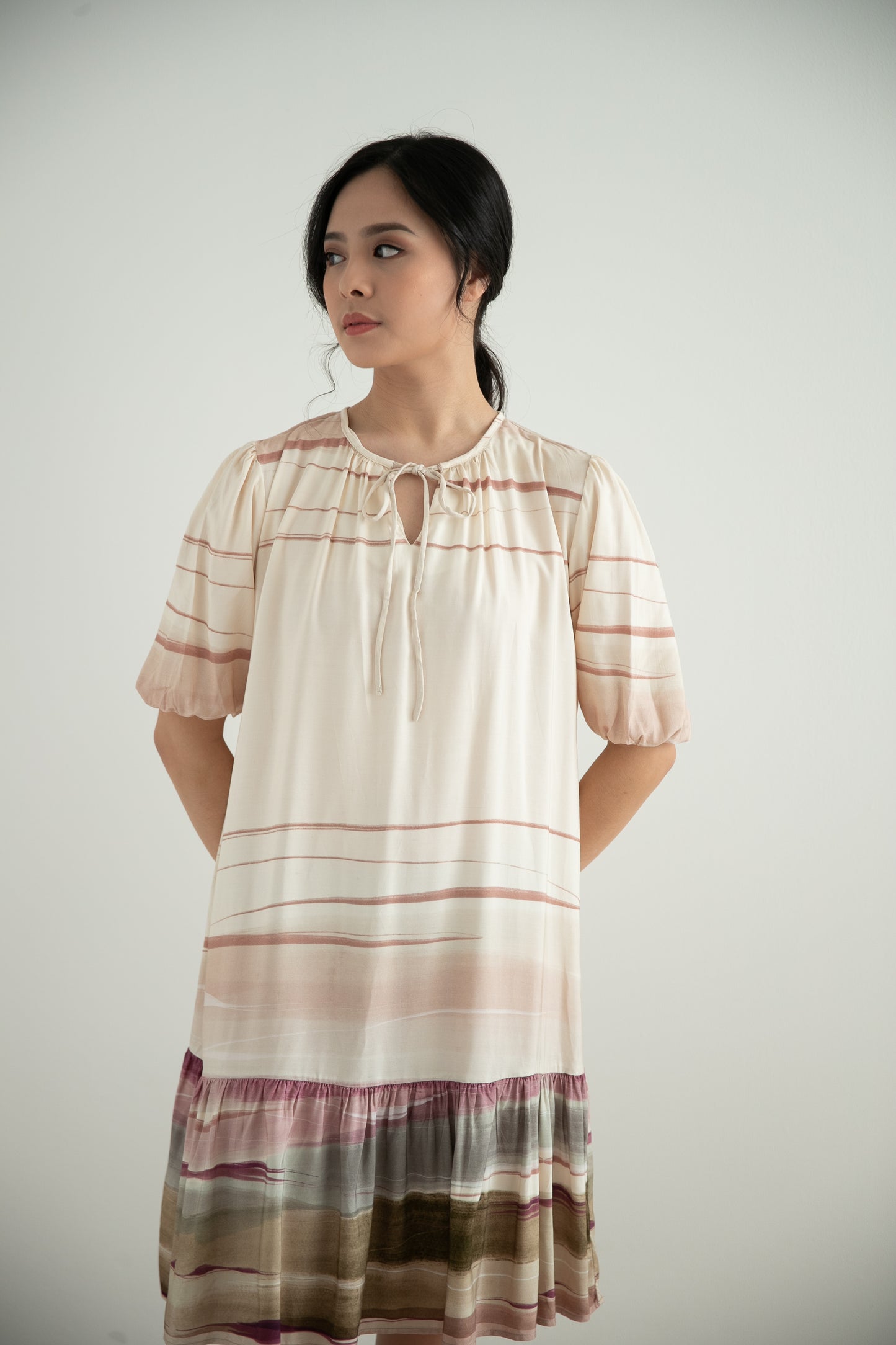 Ainsley Dress in Caramel