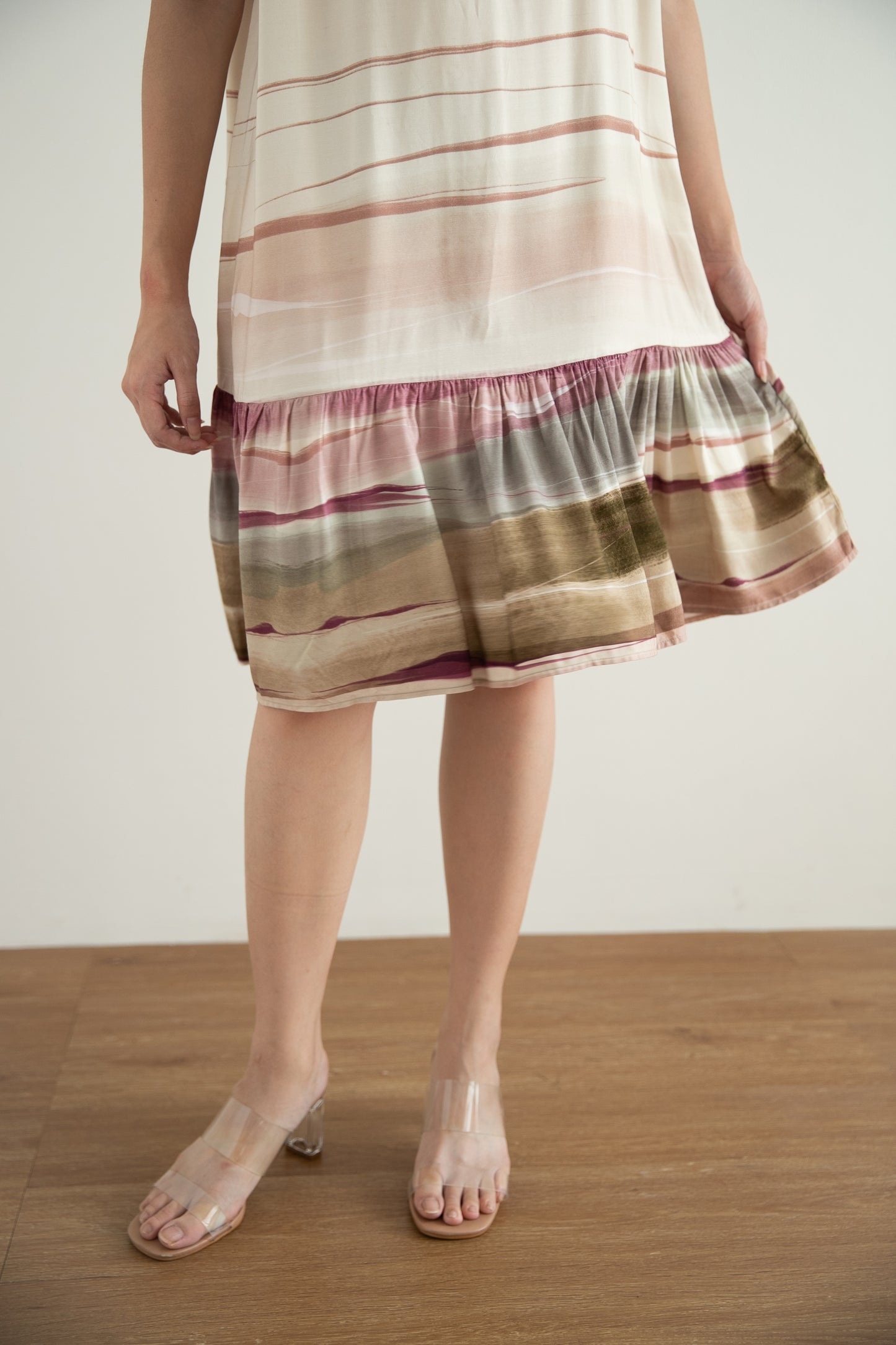 Ainsley Dress in Caramel