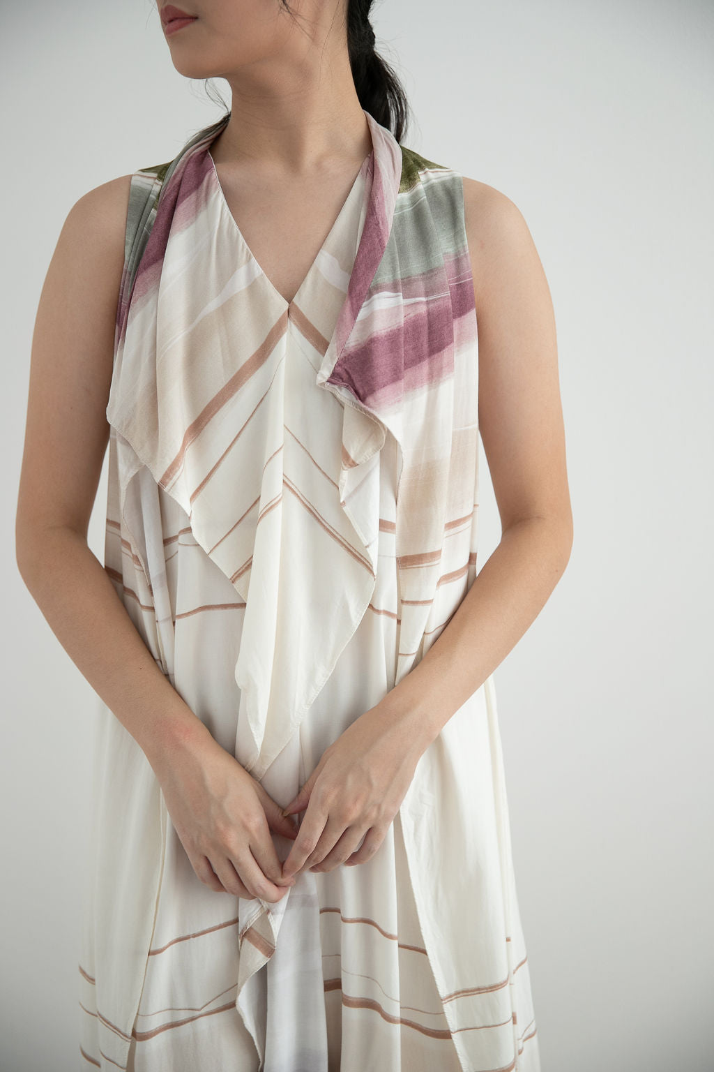 Secludia Dress in Cappuccino
