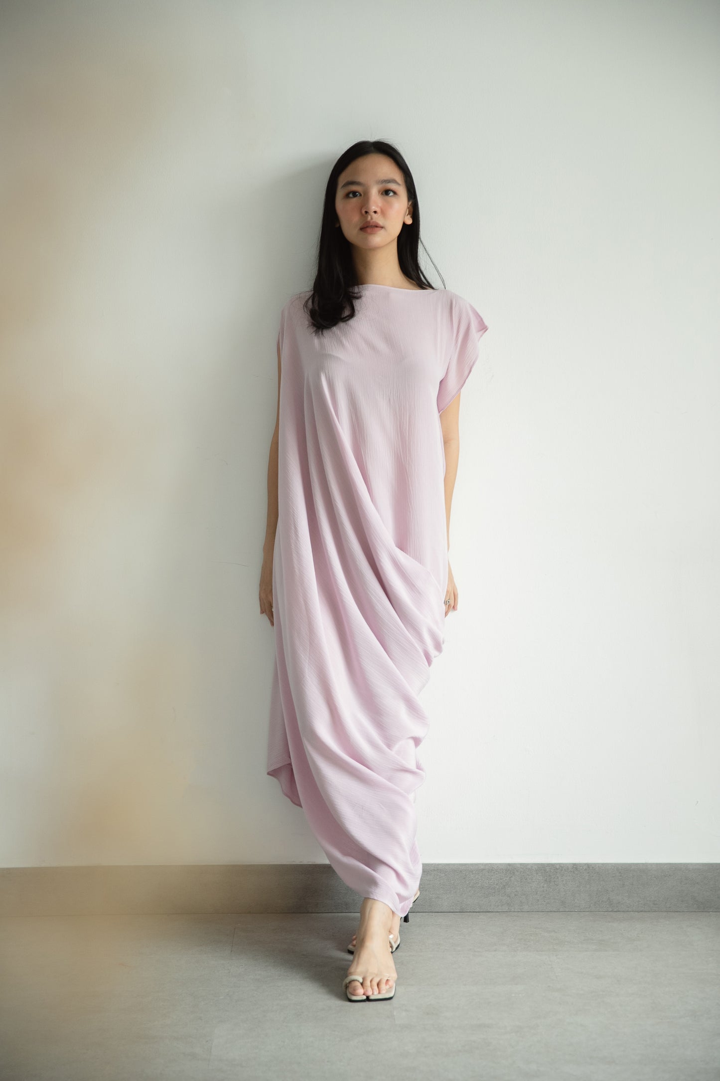 Venus Dress in Dusty Lilac