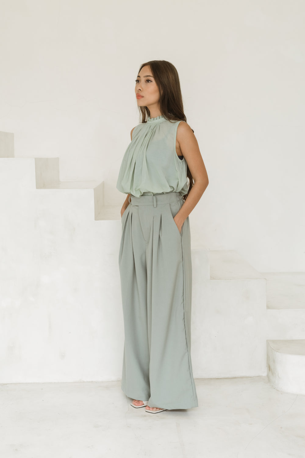 Caelum Pants in Sage