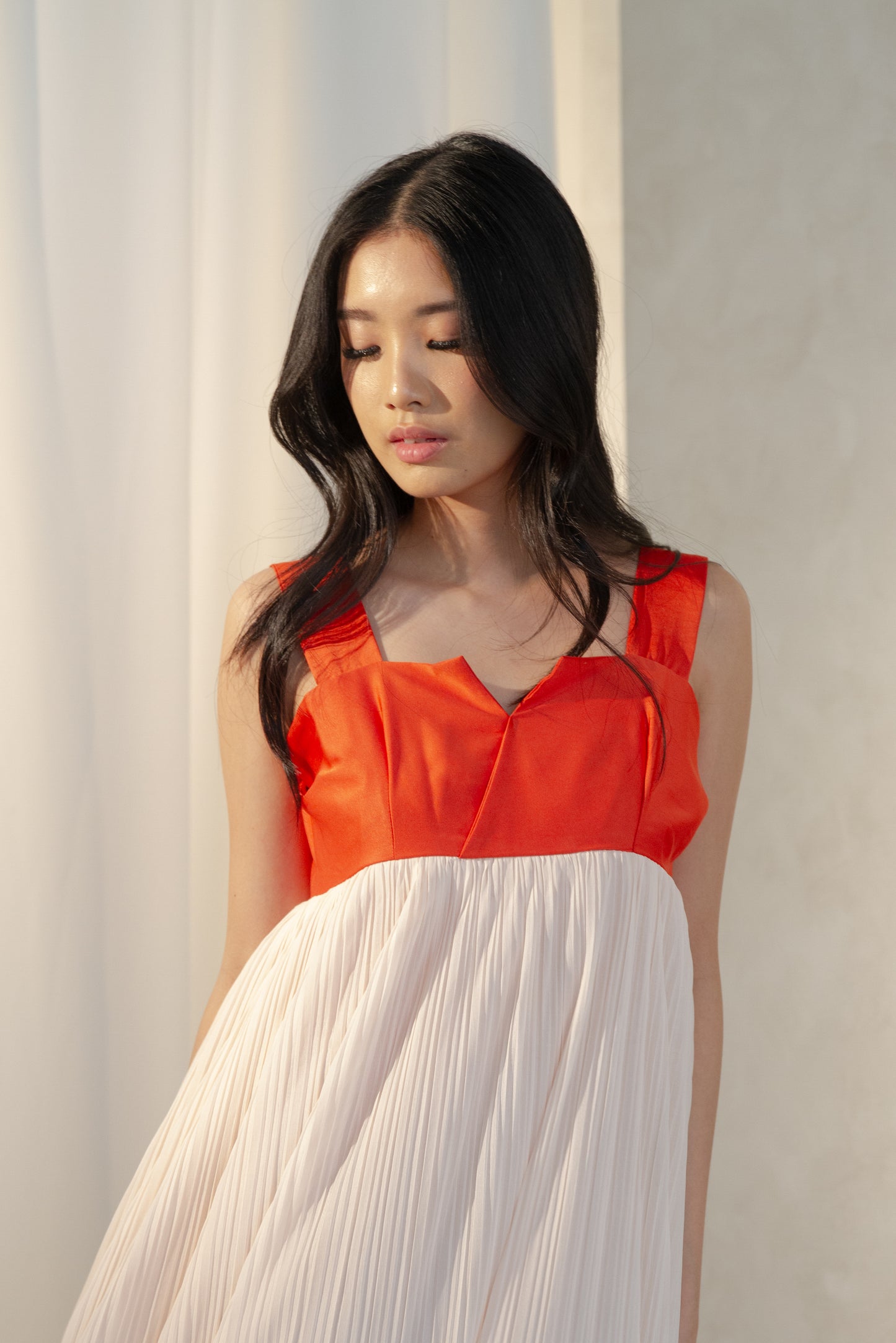 Allura Orange Dress