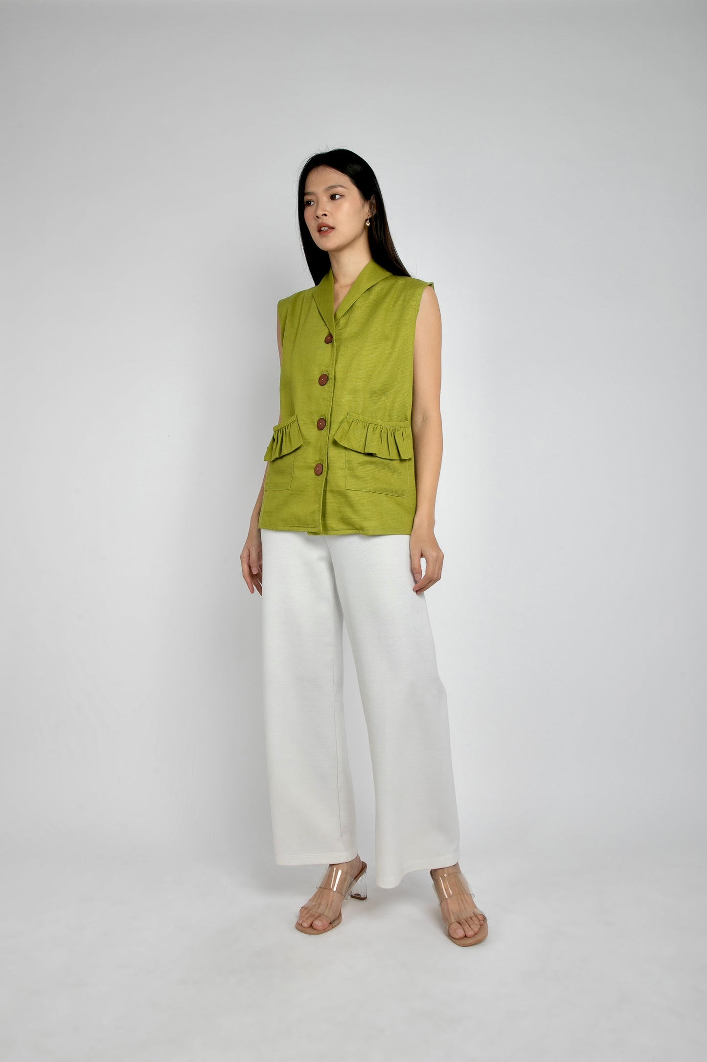 Ravene Pear Green Top