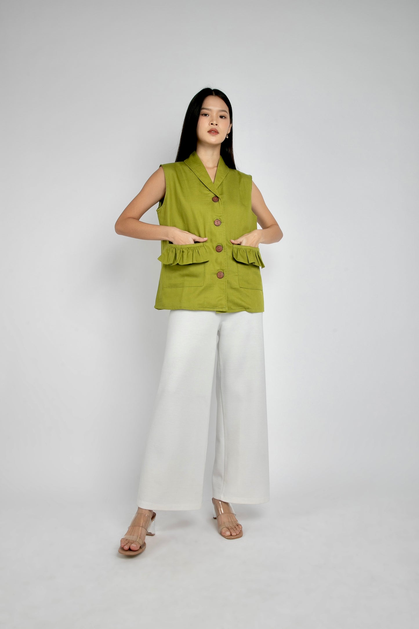 Ravene Pear Green Top