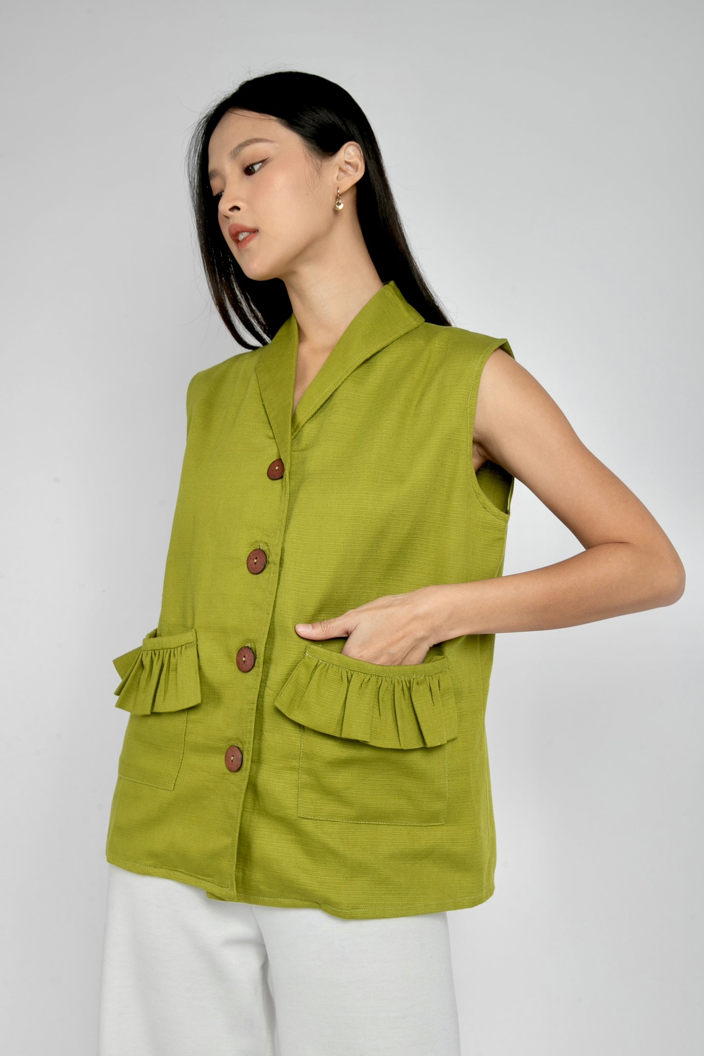 Ravene Pear Green Top