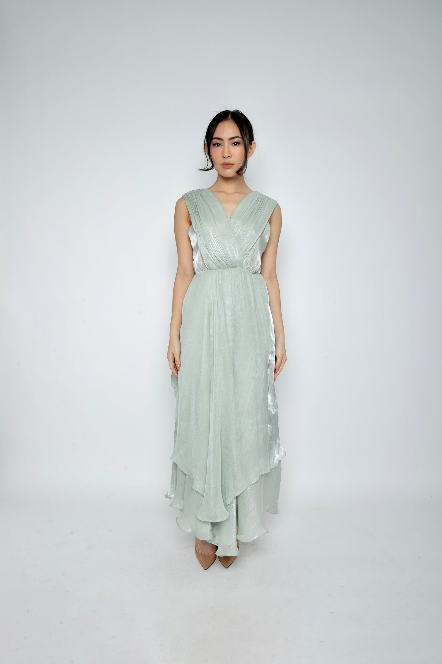 Celestial Dress in Mint