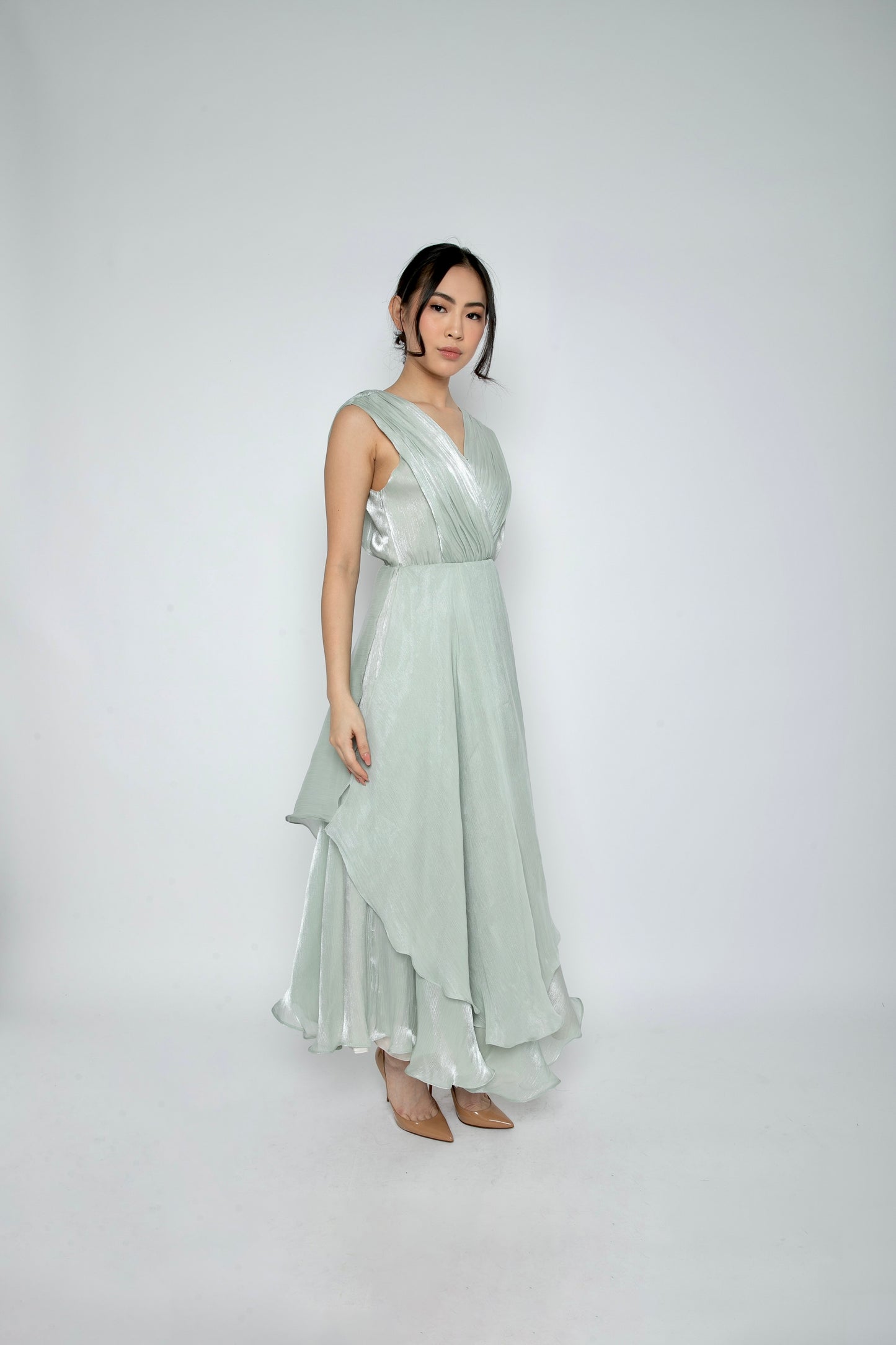 Celestial Dress in Mint