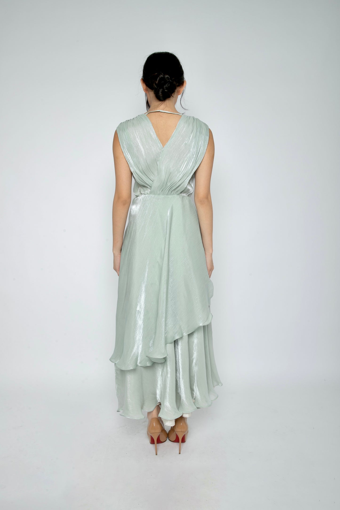 Celestial Dress in Mint