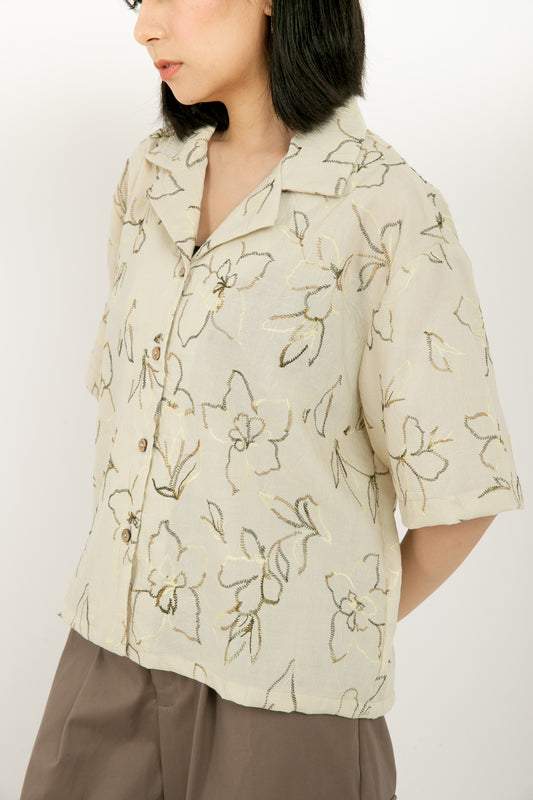 Lierre Embroidered Top